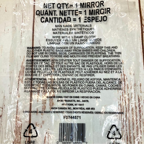 Avon Tub Mirror Fun In The Tub 2013 Yellow - Picture 7 of 11